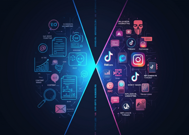 Digital Marketing vs Social Media Marketing A 2025 Comparison